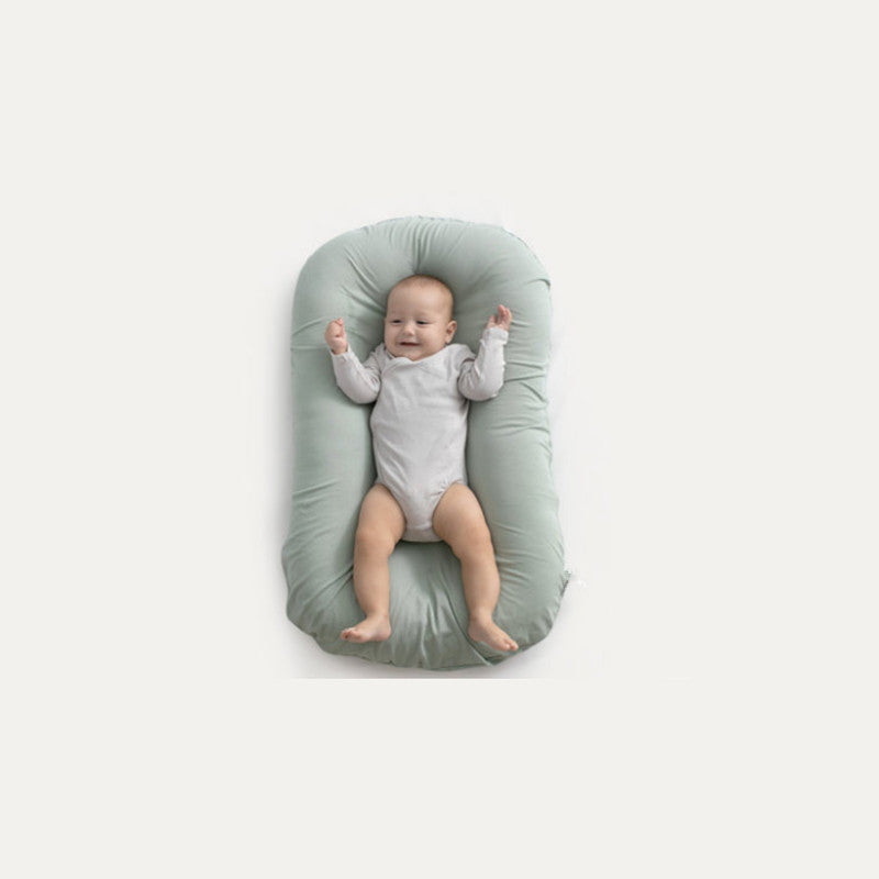 Baby Nest Bed Crib Newborn Baby Nest Cot Cribs Infant Portable Cotton Crib Travel Cradle Cushion - Ayaalawshop