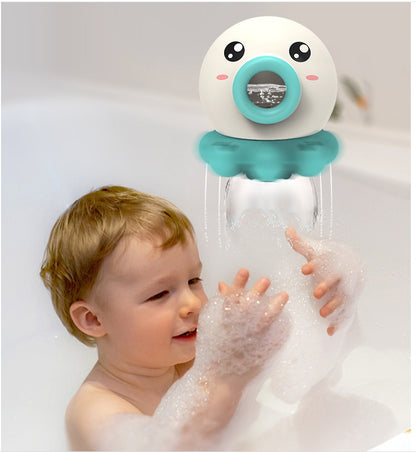 Octopus Fountain Bath Toy Water Jet Rotating Shower Bathroom Toy Summer Water Toys Sprinkler Beach Toys Kids Water Toys - Ayaalawshop