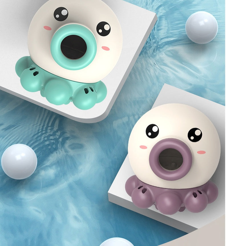 Octopus Fountain Bath Toy Water Jet Rotating Shower Bathroom Toy Summer Water Toys Sprinkler Beach Toys Kids Water Toys - Ayaalawshop