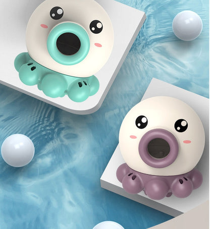 Octopus Fountain Bath Toy Water Jet Rotating Shower Bathroom Toy Summer Water Toys Sprinkler Beach Toys Kids Water Toys - Ayaalawshop