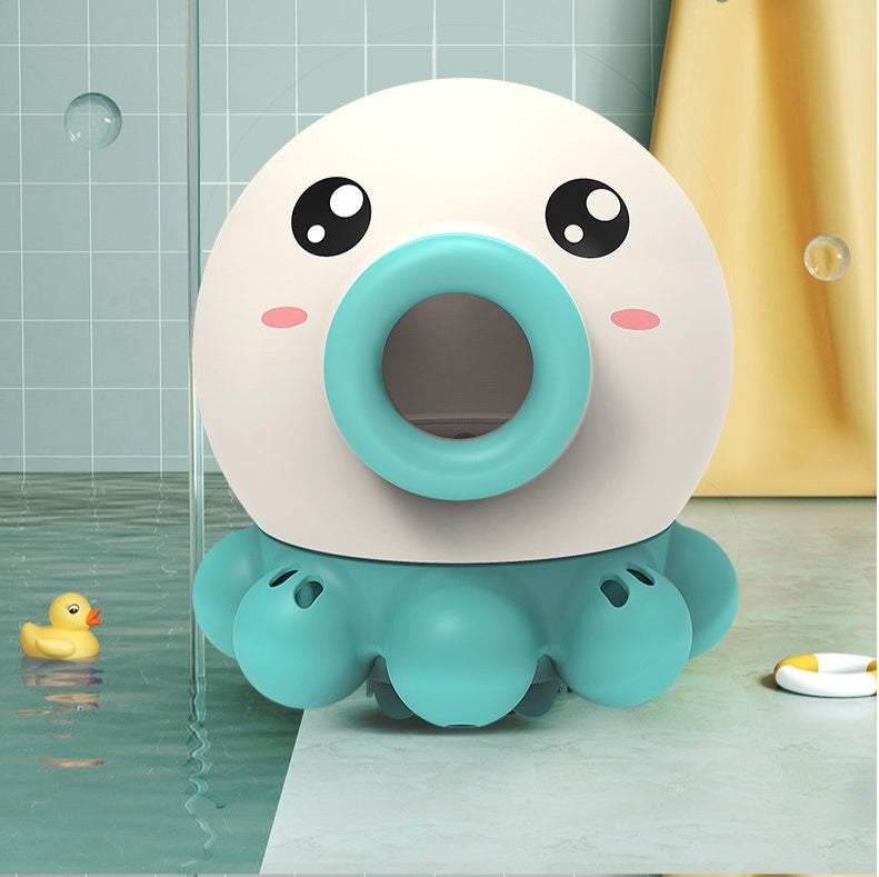 Octopus Fountain Bath Toy Water Jet Rotating Shower Bathroom Toy Summer Water Toys Sprinkler Beach Toys Kids Water Toys - Ayaalawshop