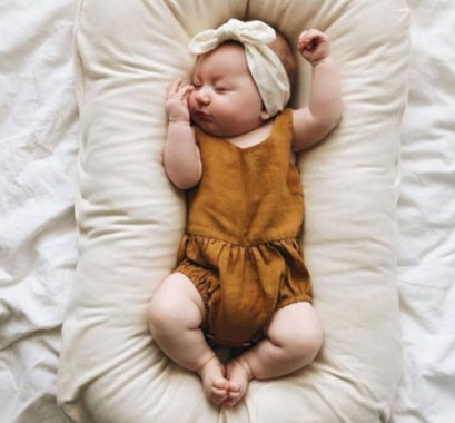 Baby Nest Bed Crib Newborn Baby Nest Cot Cribs Infant Portable Cotton Crib Travel Cradle Cushion - Ayaalawshop