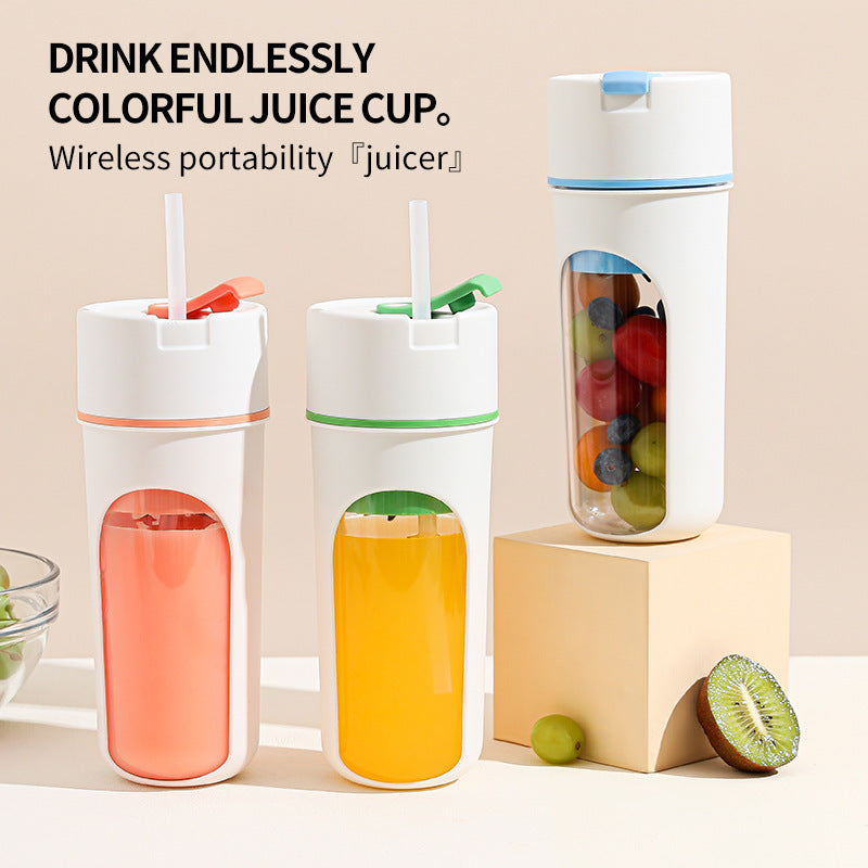Kitchen Electric Juicer USB Charging Wireless Juices Blender Fruit Orange Mixer Squeezer Machine Ice Crush Cup Food Processor - Ayaalawshop