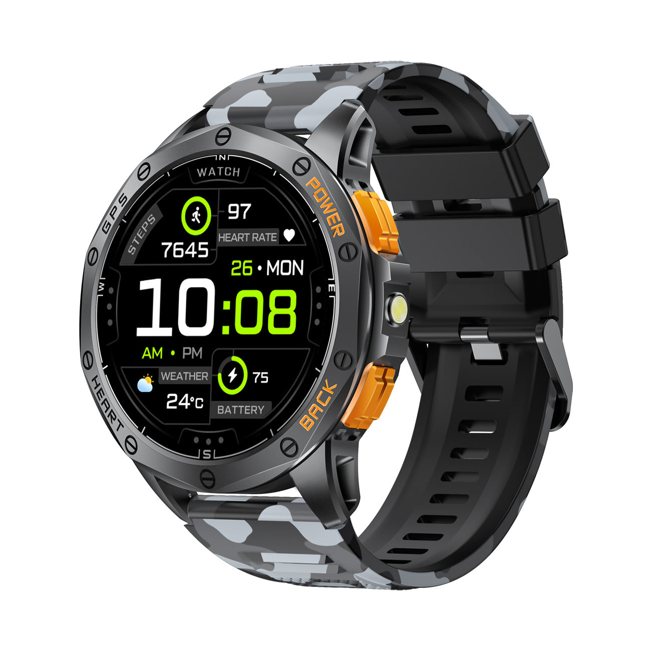 Outdoor MD53 Smart Watch GPS wasserdichte Sportuhr Kompass