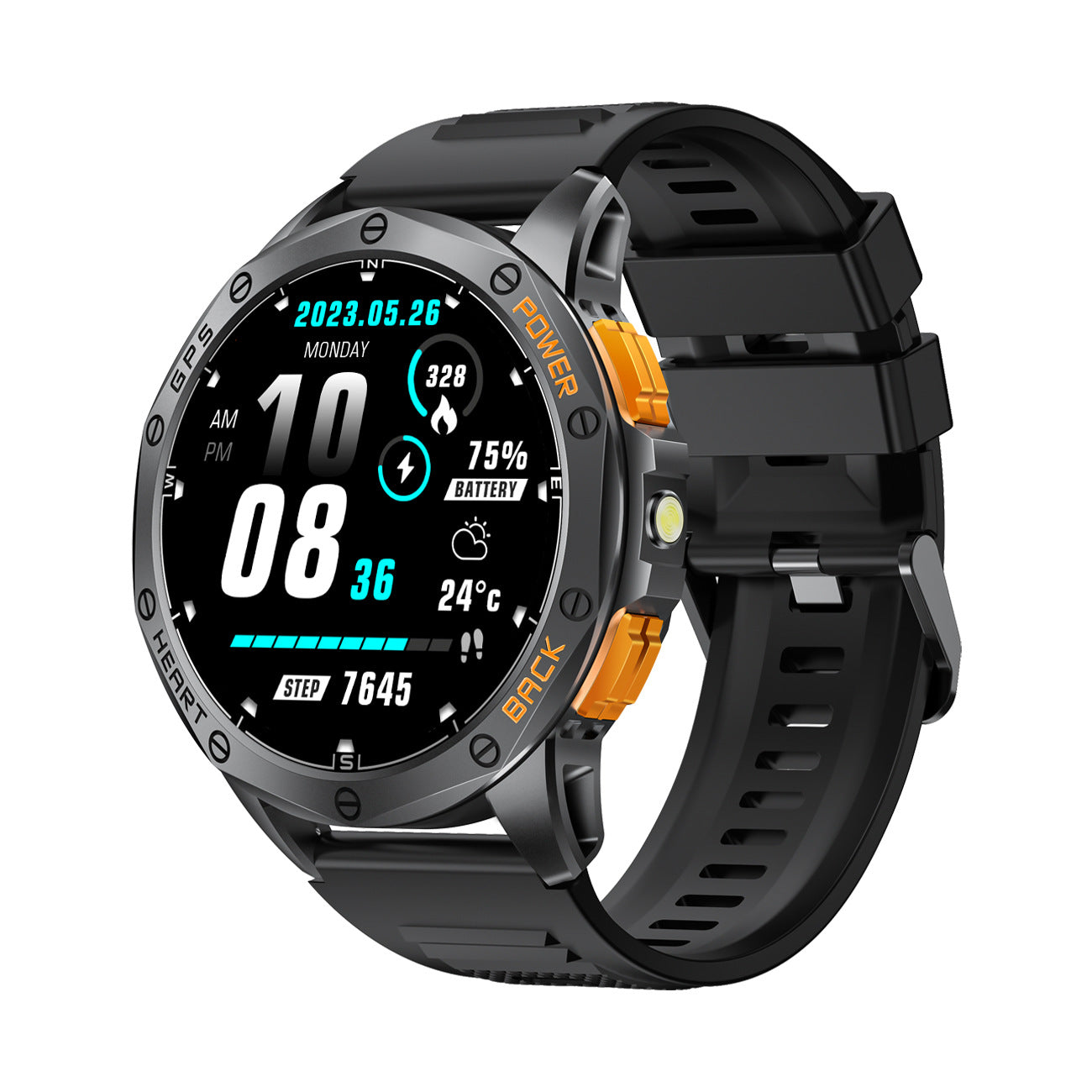 Outdoor MD53 Smart Watch GPS wasserdichte Sportuhr Kompass