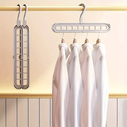 Lot de 3 Cintres Gagne-Place Robustes pour Armoire et Dressing