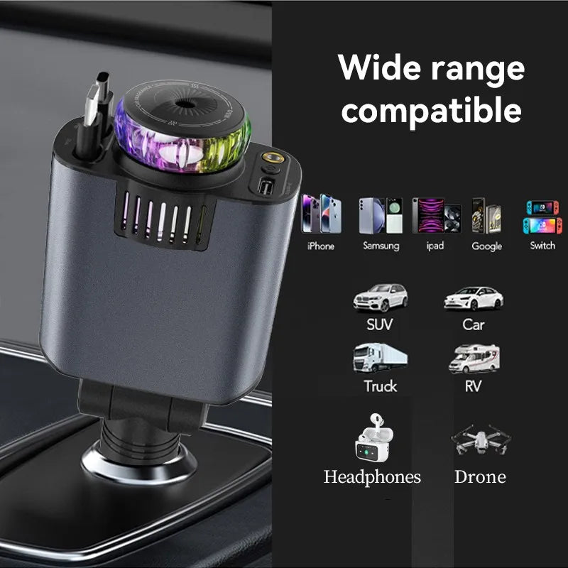 Chargeur de voiture 5 en 1