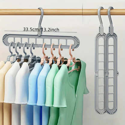 Lot de 3 Cintres Gagne-Place Robustes pour Armoire et Dressing