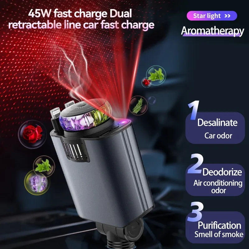 Chargeur de voiture 5 en 1