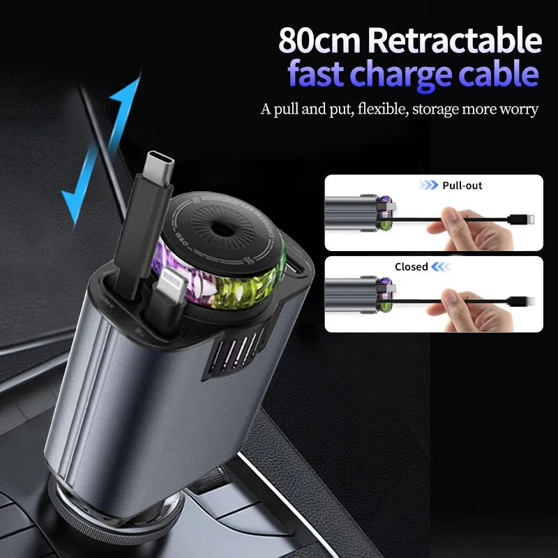 Chargeur de voiture 5 en 1