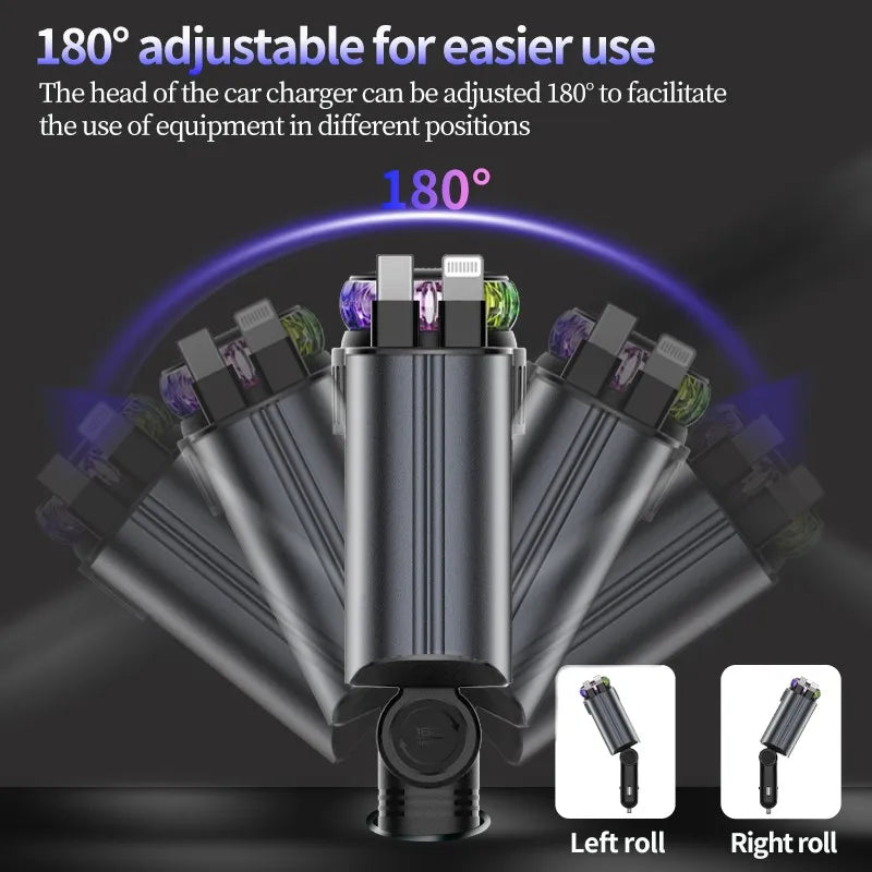 Chargeur de voiture 5 en 1