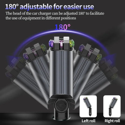 Chargeur de voiture 5 en 1